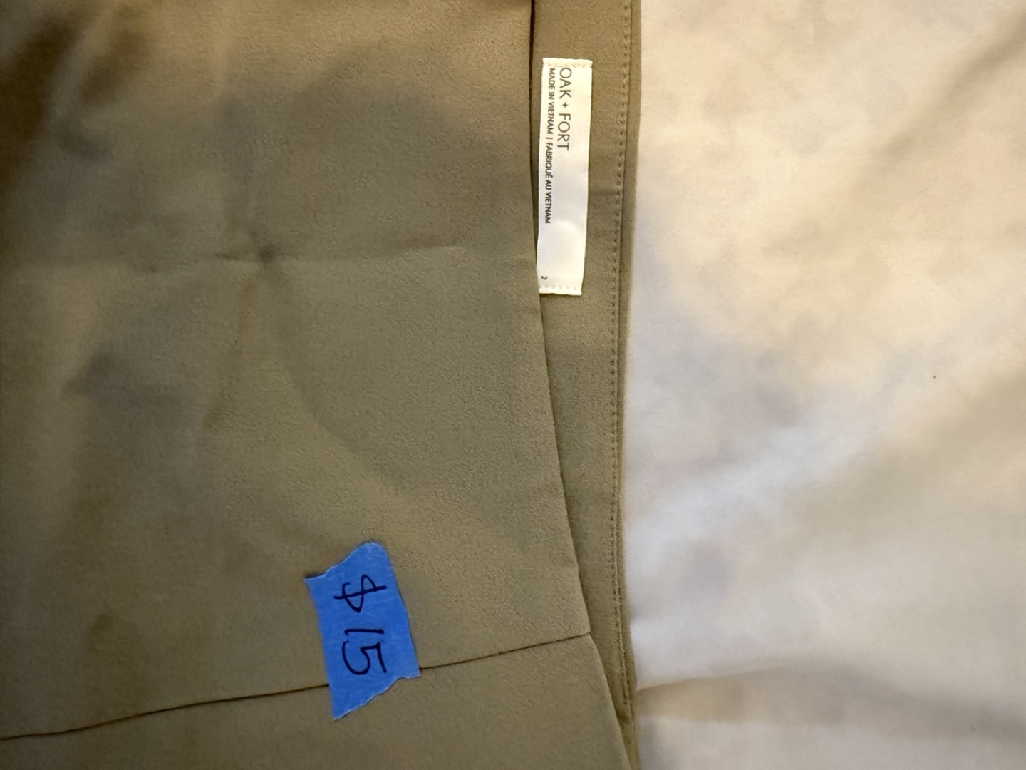 Oak + Fort Mini Skirt - Size 2 - photo 2