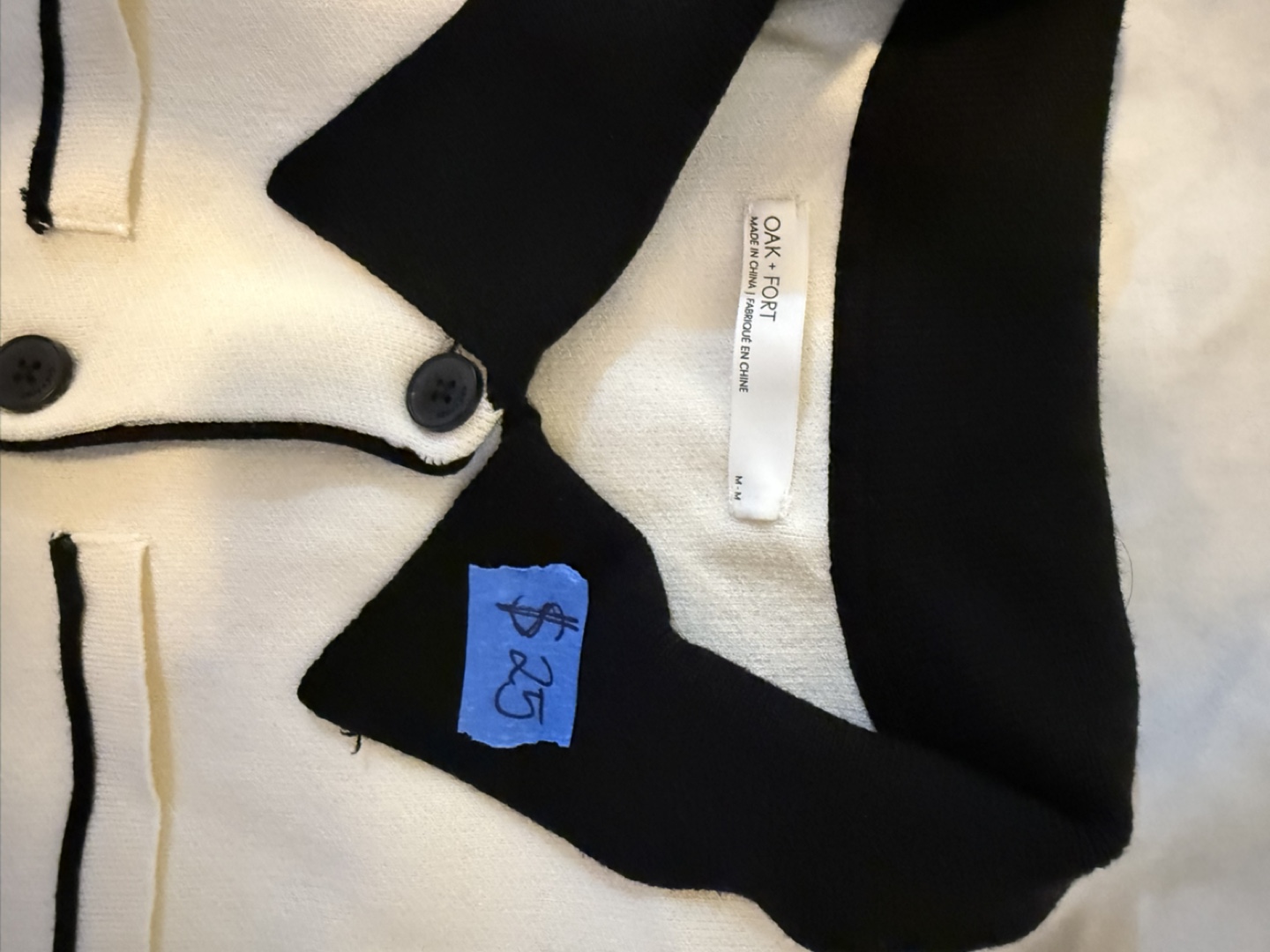 Oak + Fort Cardigan - Size M