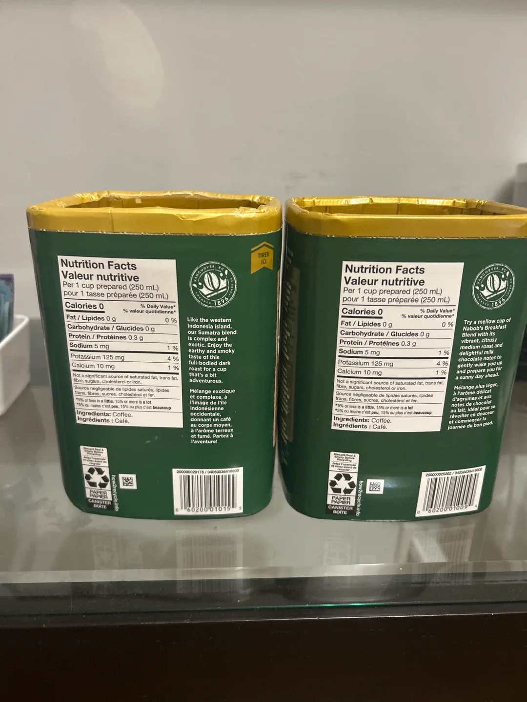 Nabob Ground Coffee - Breakfast Blend & Sumatra image indicator(2)