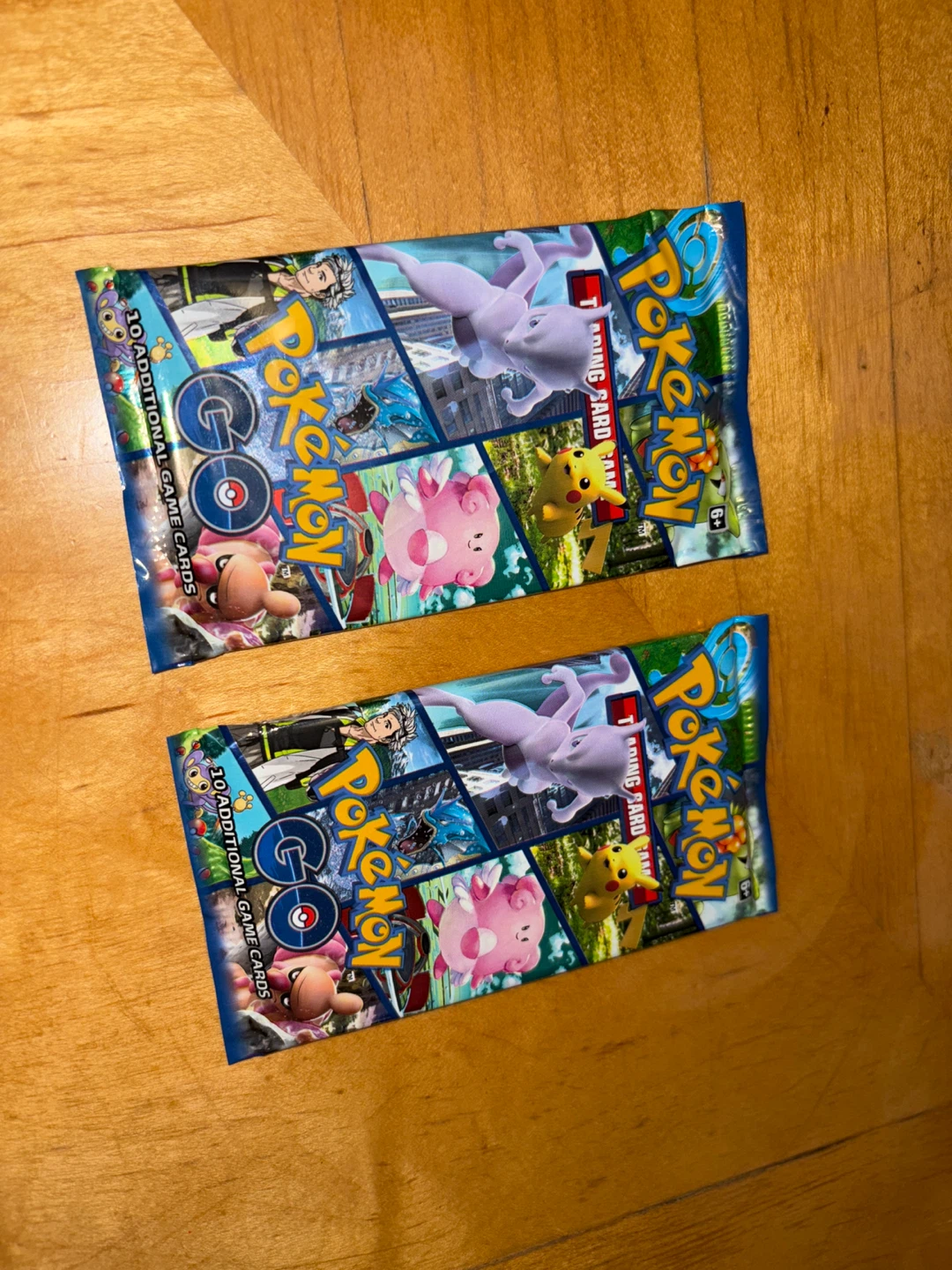 2 Pokémon GO Trading Card Game Booster Packs - photo 2