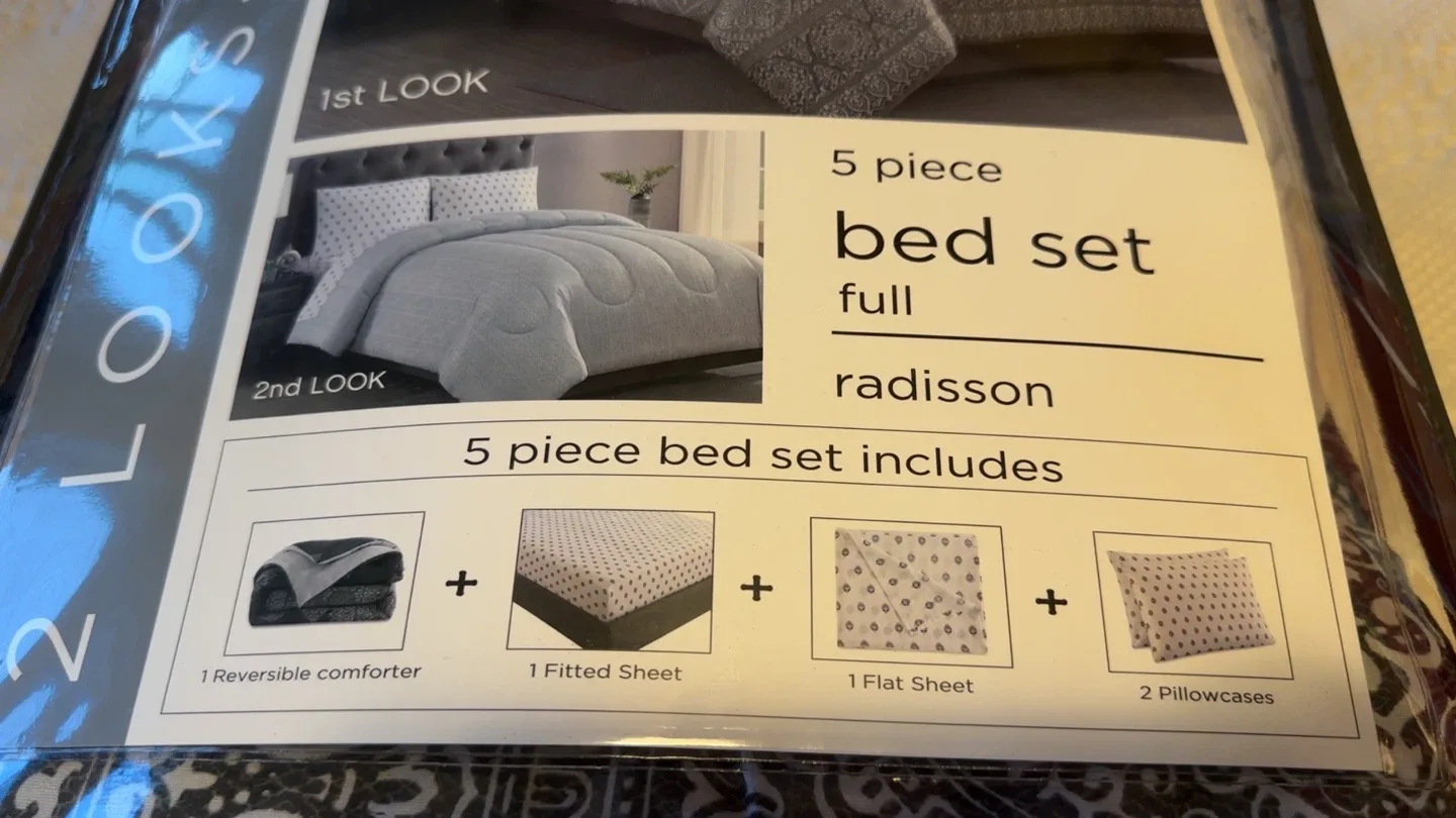 New 2 Looks In 1 Radisson Full Bed Set image indicator(2)