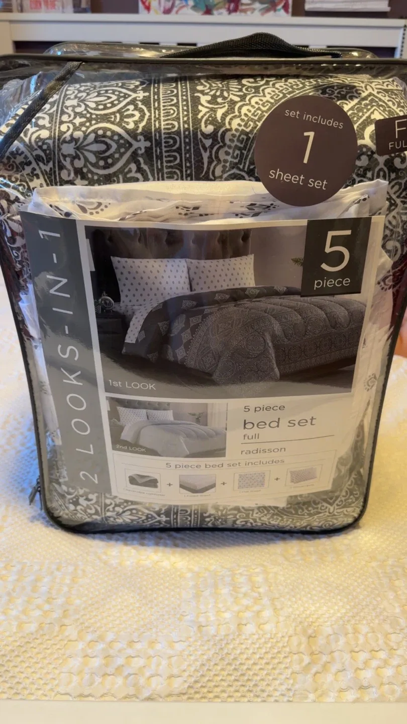 New 2 Looks In 1 Radisson Full Bed Set image indicator(5)