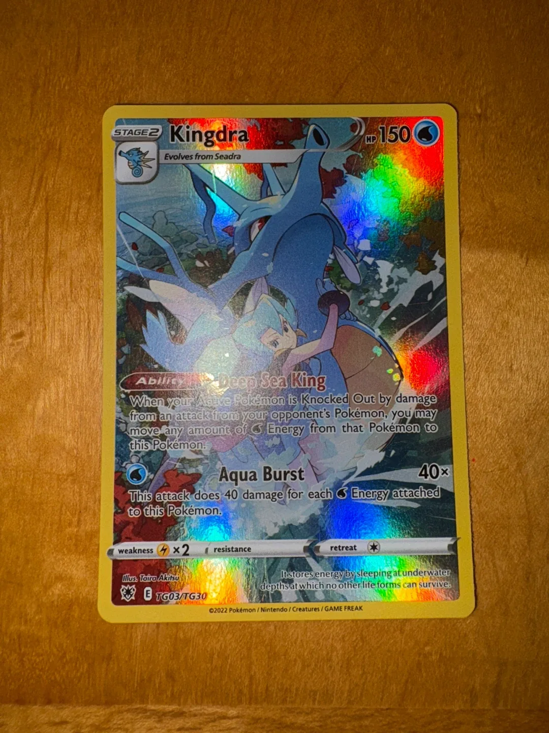 Kingdra – Trainer Gallery (TG03/TG30) – Holo