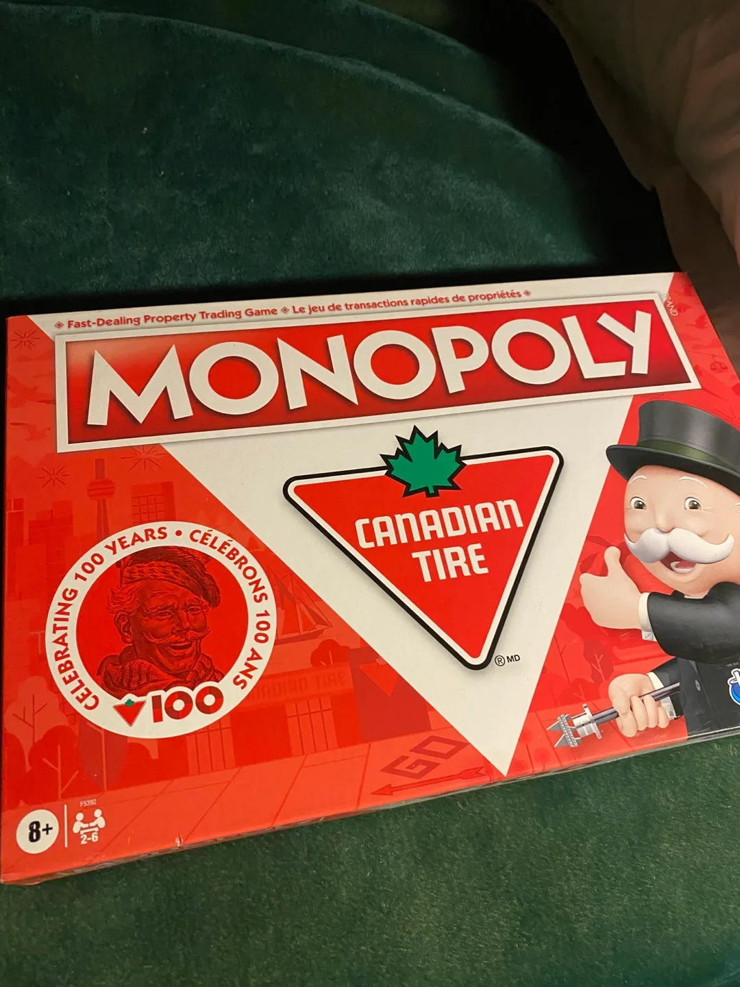 Games: Monopoly, Dominoes, Alphabet game