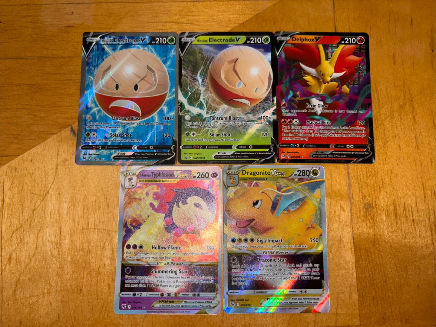 Pokémon Ultra Rare V & VSTAR Bundle (5 Cards) - photo 2