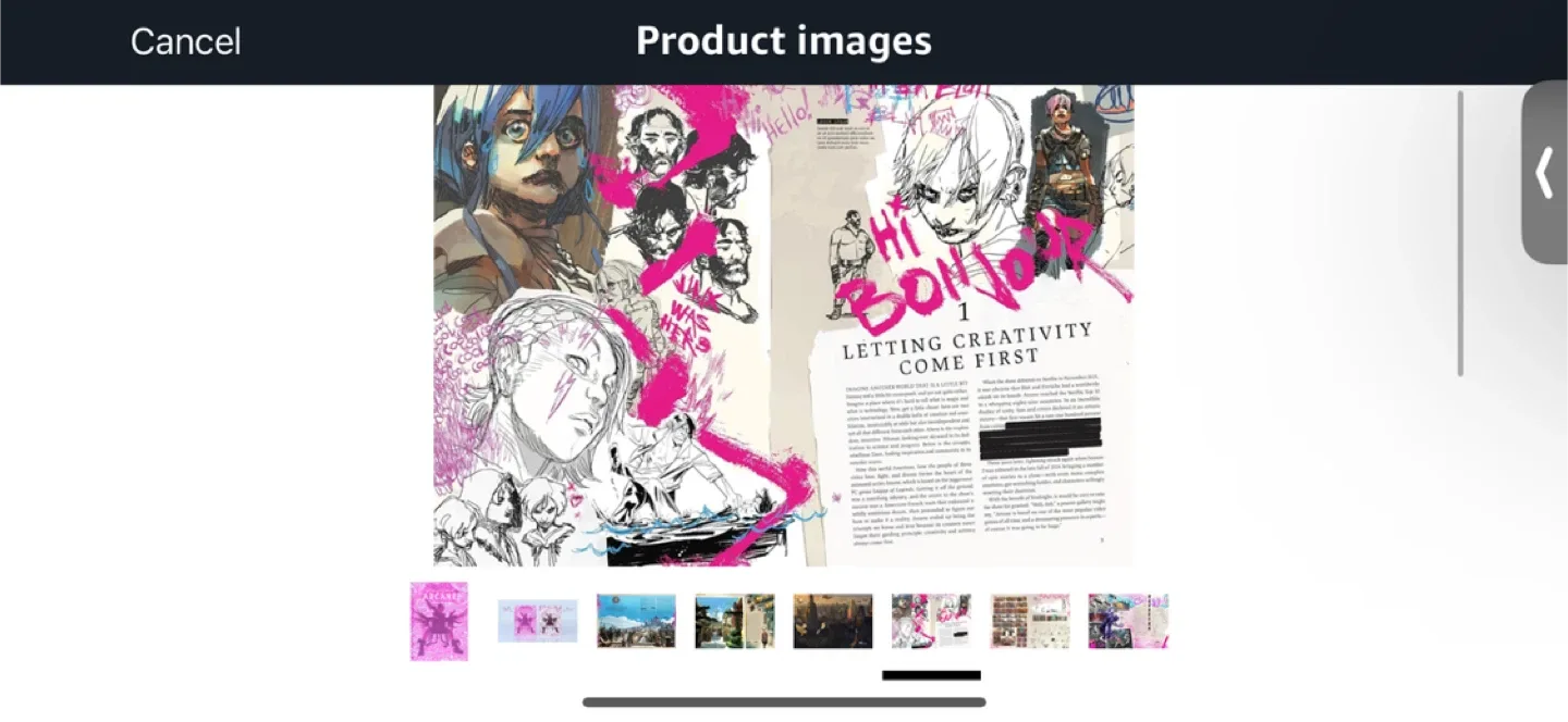 The Art and Making of Arcane League of Legends Book image indicator(4)