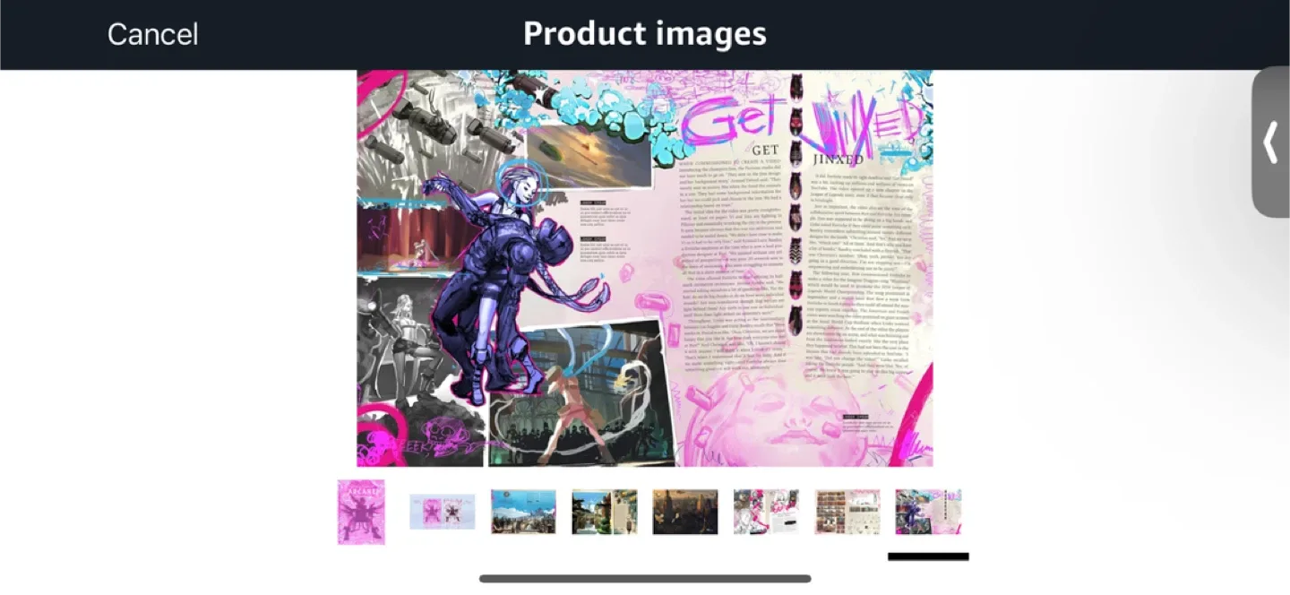 The Art and Making of Arcane League of Legends Book image indicator(2)