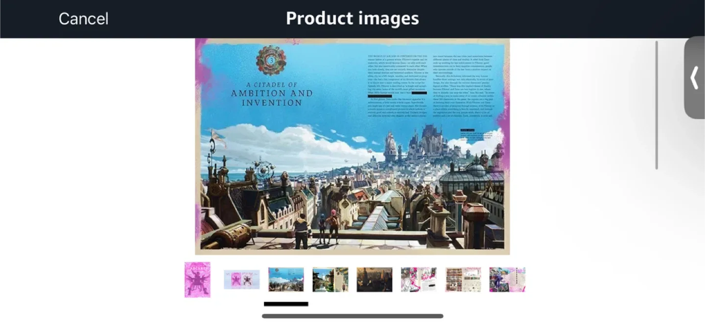 The Art and Making of Arcane League of Legends Book image indicator(7)