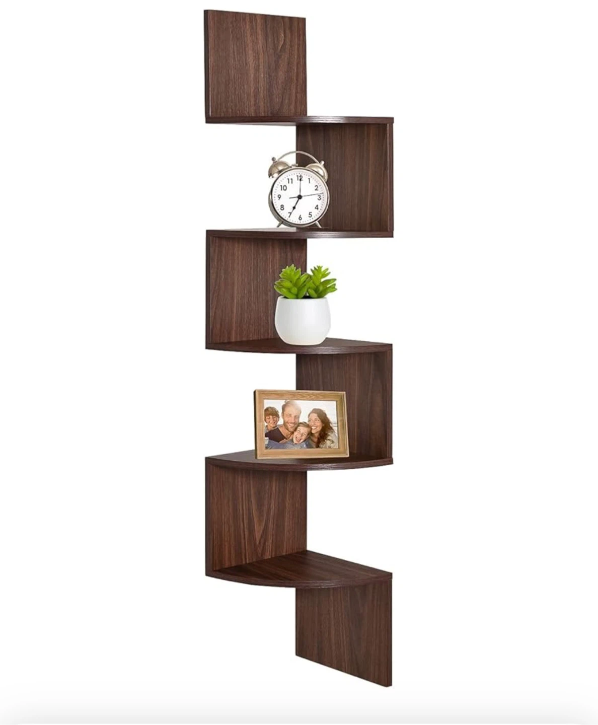 Corner Shelf - 5 Tier Floating Wall Mount - photo 3