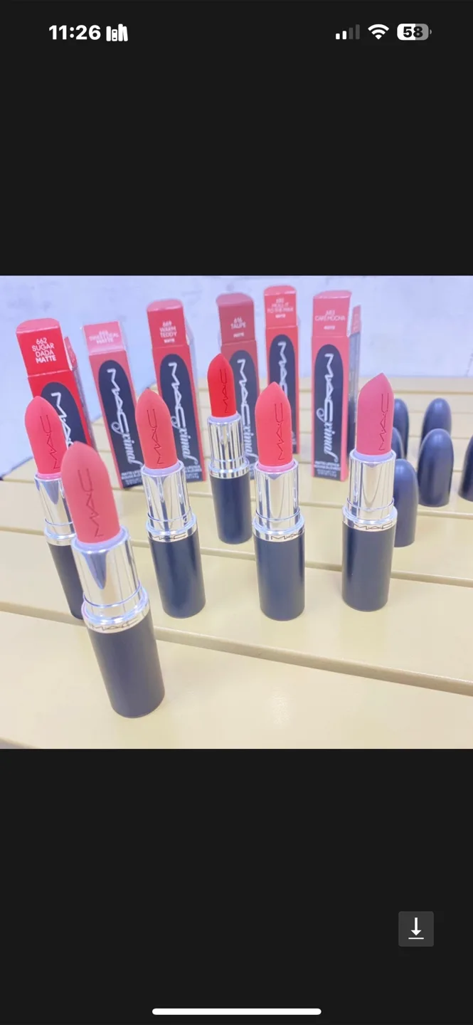 MAC  Matte Full Size Brand New Lipsticks On Sale Now image indicator(5)