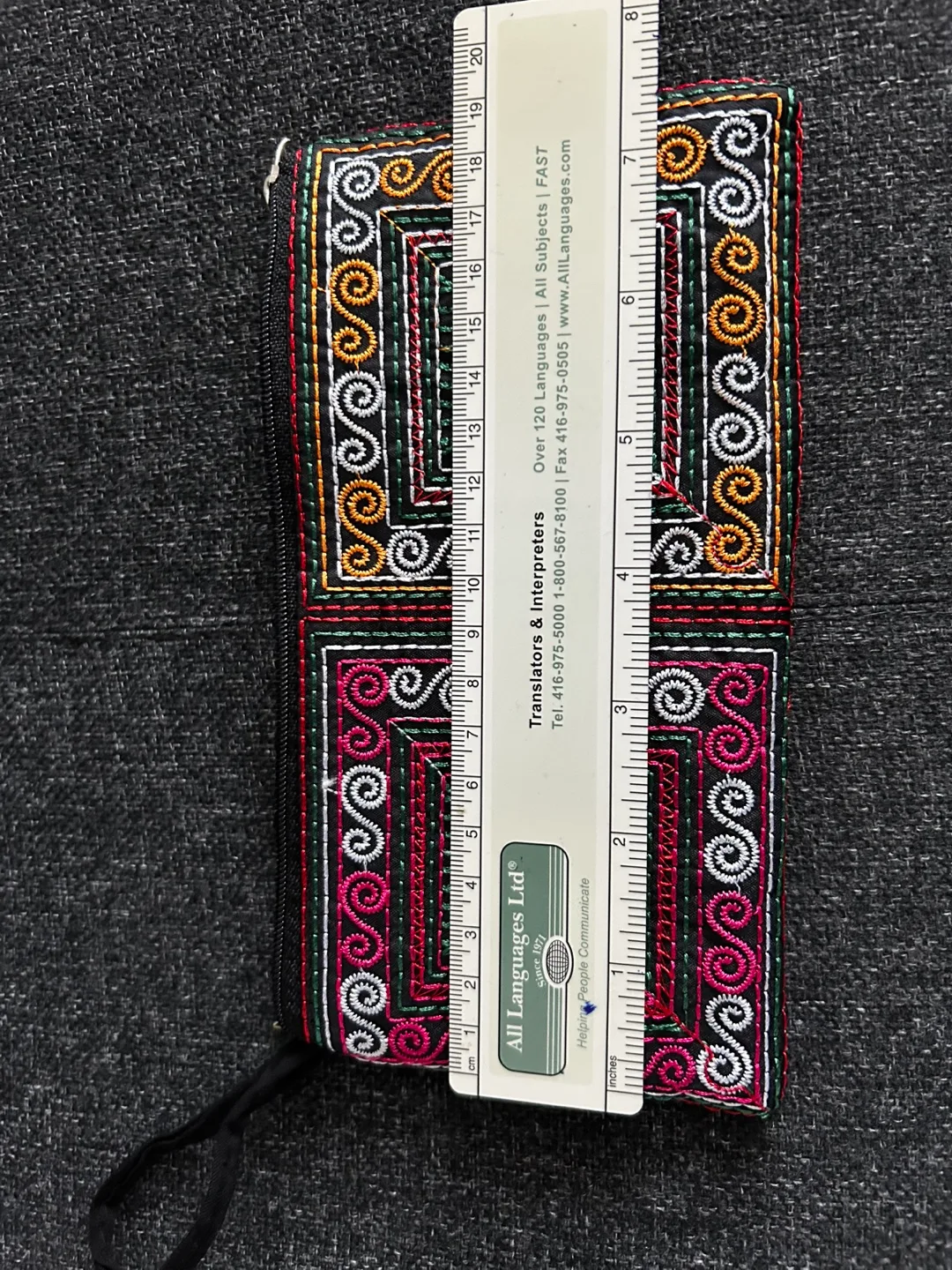 Handmade Embroidered Pouch image indicator(3)