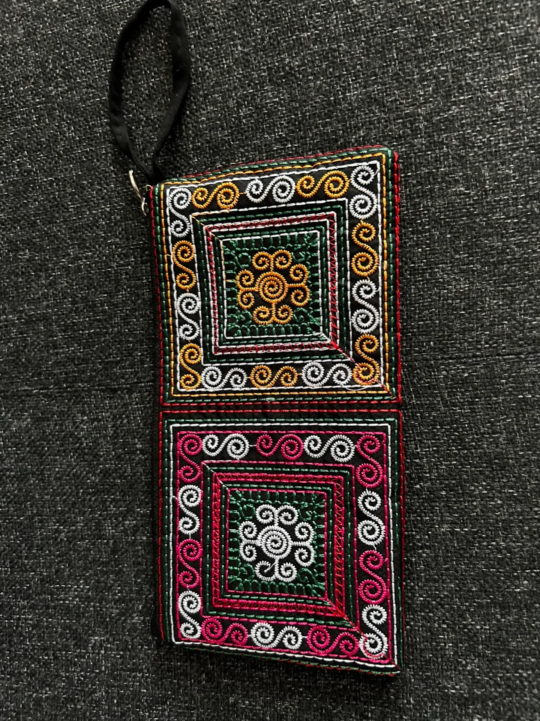 Handmade Embroidered Pouch thumbnail