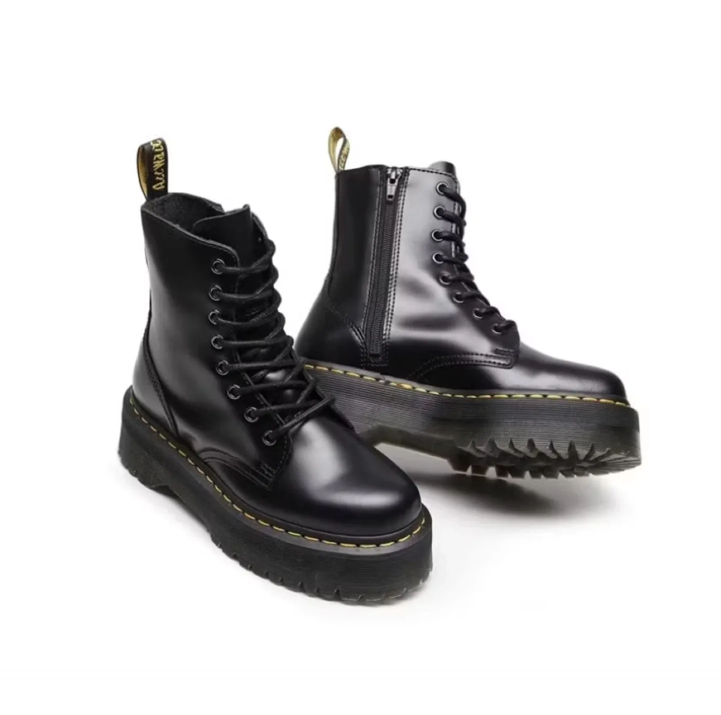 Dr. Martens - Size 10 Black Platform Boots image indicator(3)