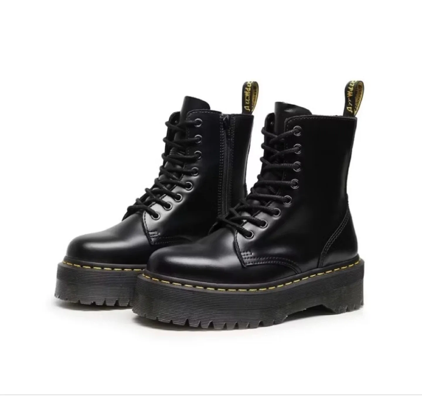 Dr. Martens - Size 10 Black Platform Boots image indicator(4)