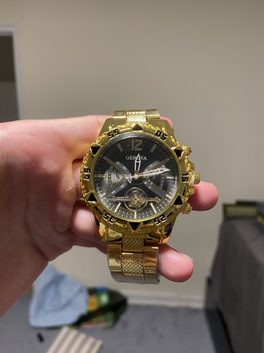 Geneva Gold Watch