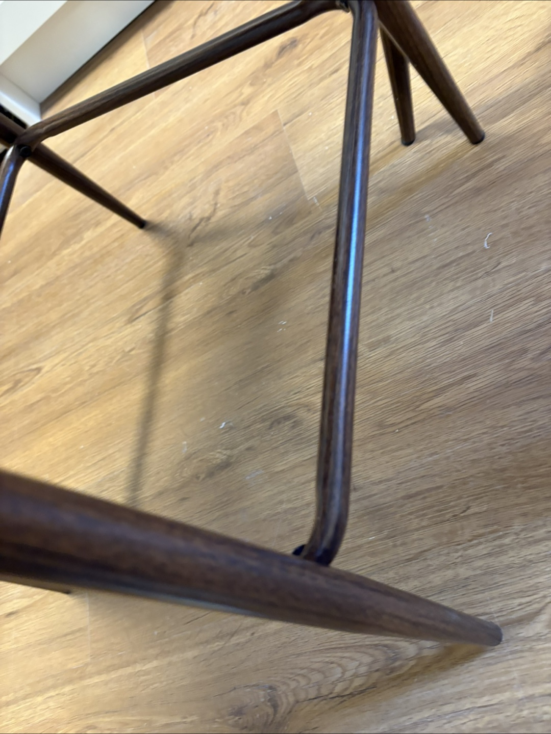 Set of 2 Grey Counter Height Stools - photo 2