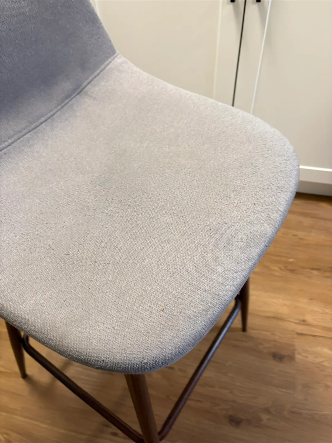 Set of 2 Grey Counter Height Stools image indicator(7)