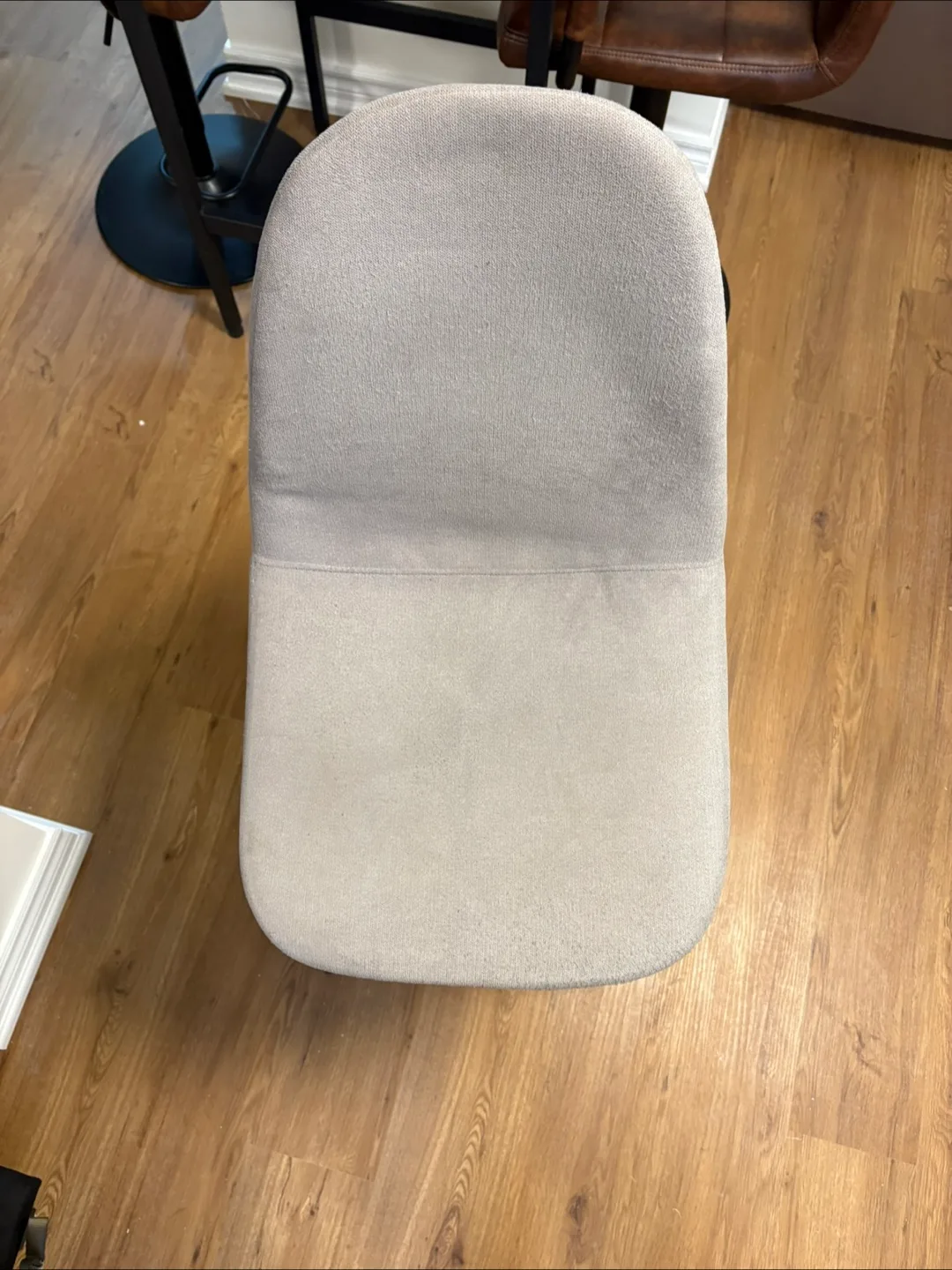 Set of 2 Grey Counter Height Stools image indicator(10)