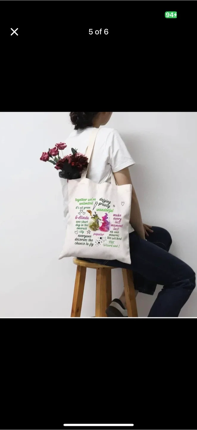 Wicked the Musical Tote Bag, brand new image indicator(5)