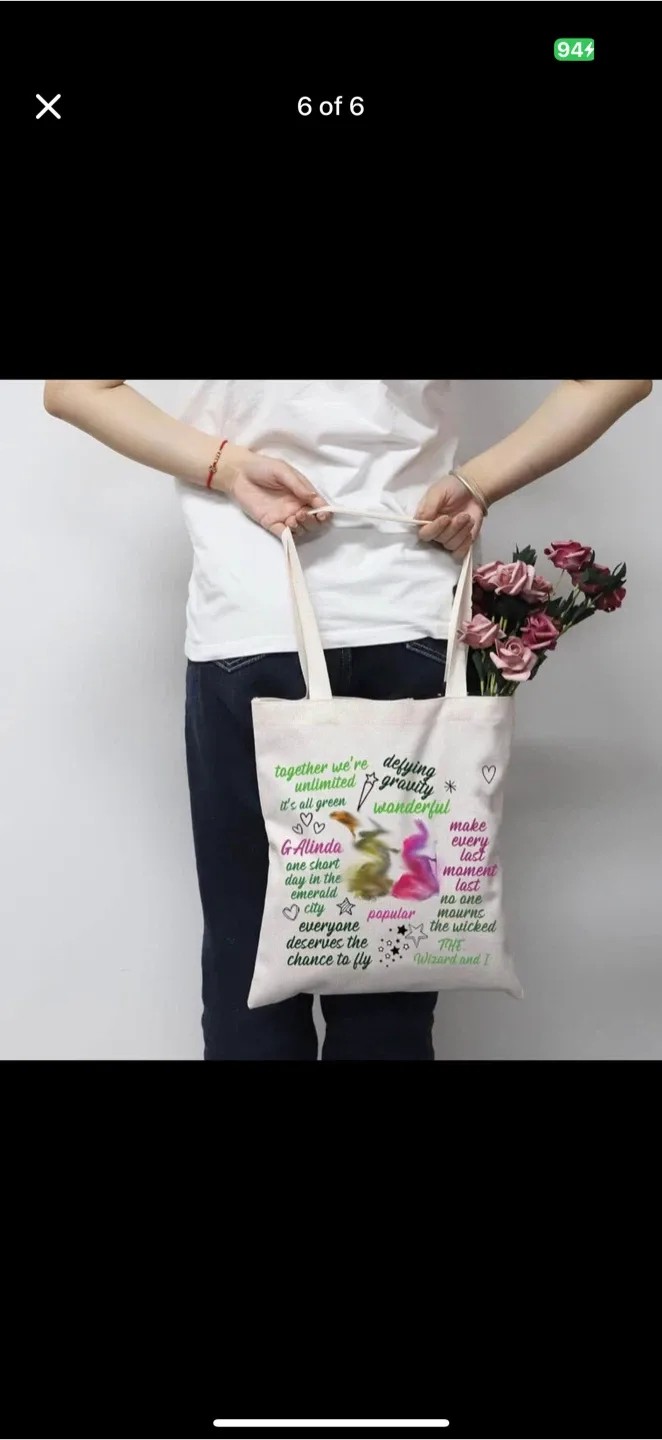 Wicked the Musical Tote Bag, brand new image indicator(6)