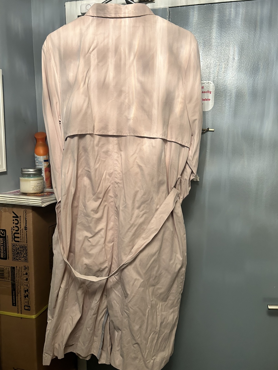 Pink Trovare Trench Coat - photo 2
