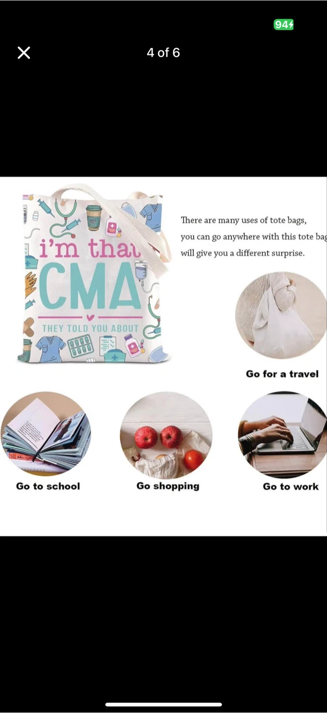 "I'm That CMA" Tote Bag - New - photo 4