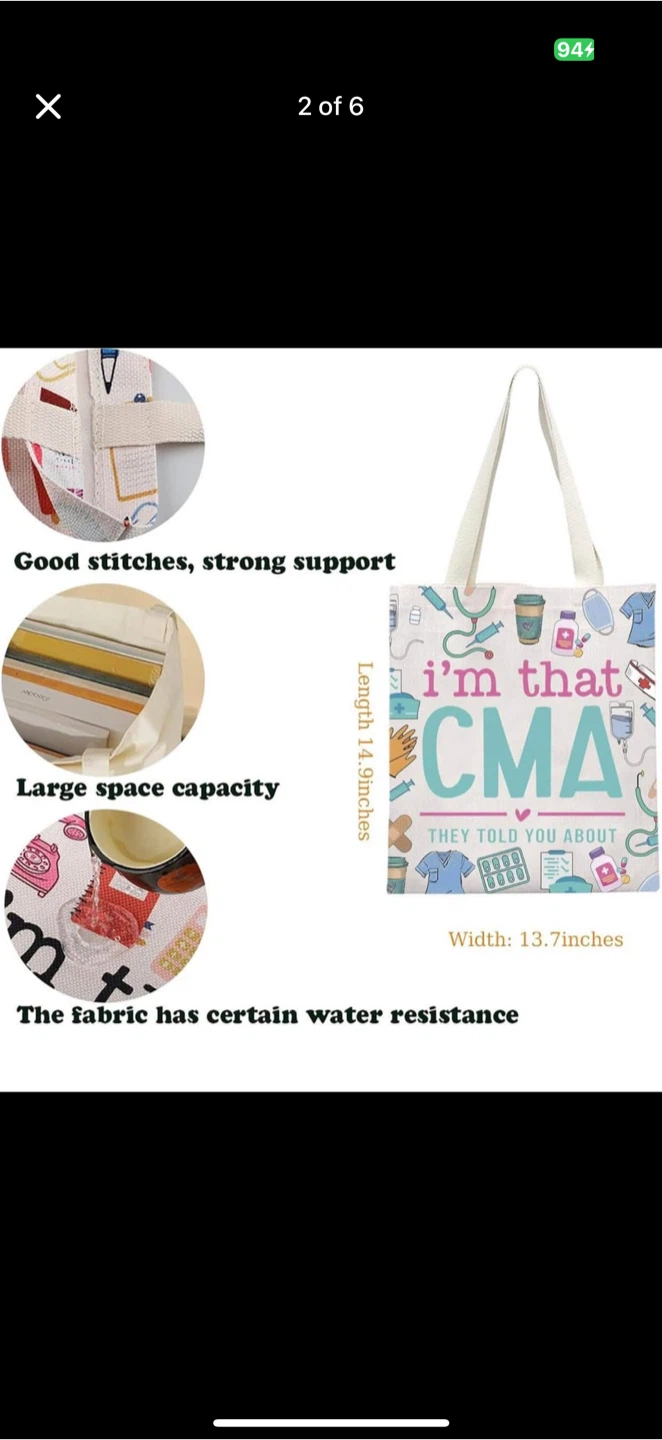 "I'm That CMA" Tote Bag - New - photo 2