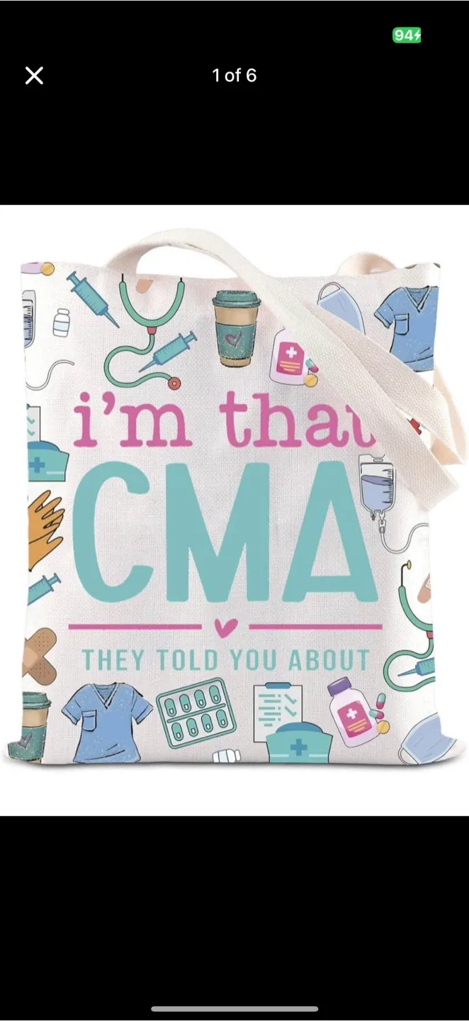 "I'm That CMA" Tote Bag - New thumbnail