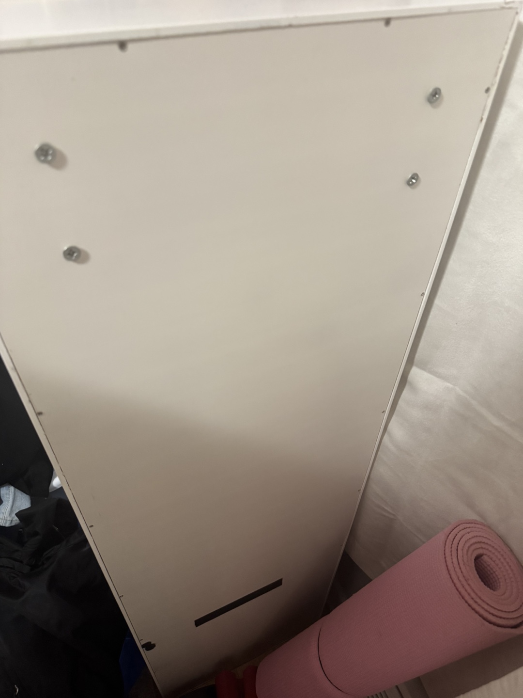 White Jewellery Cabinet with Mirror - photo 2