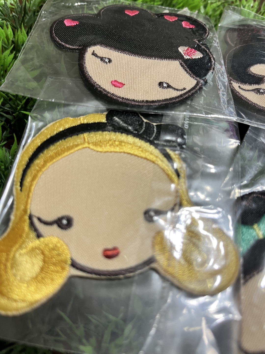 New Harajuku Girl Patch Brunette Bows - photo 3