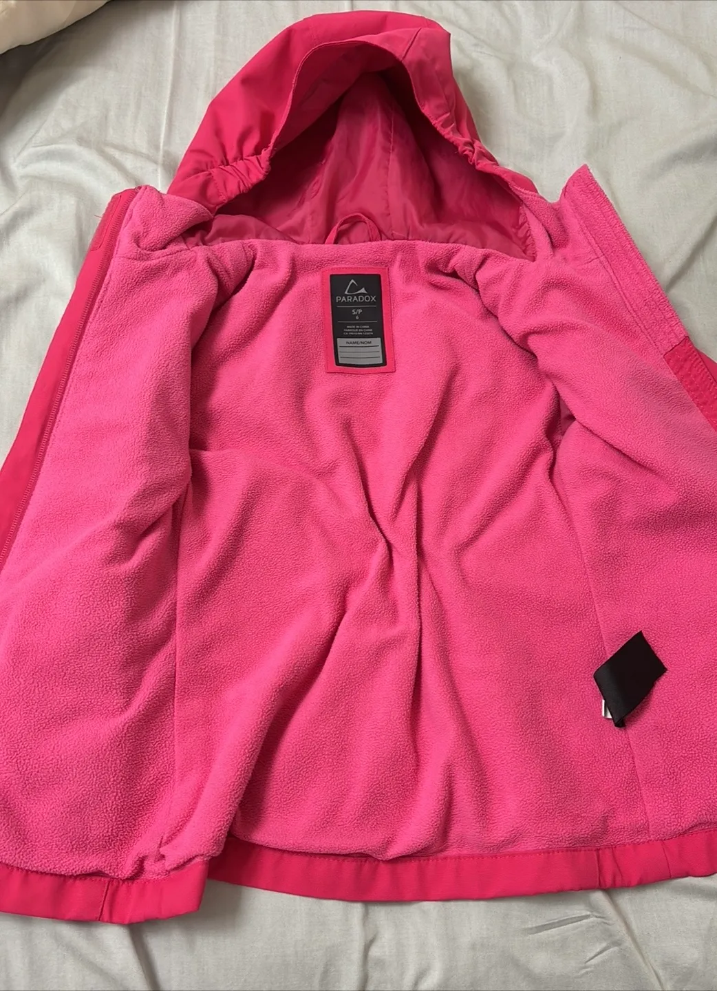 Girls spring/fall fleece jacket size small (6) image indicator(2)