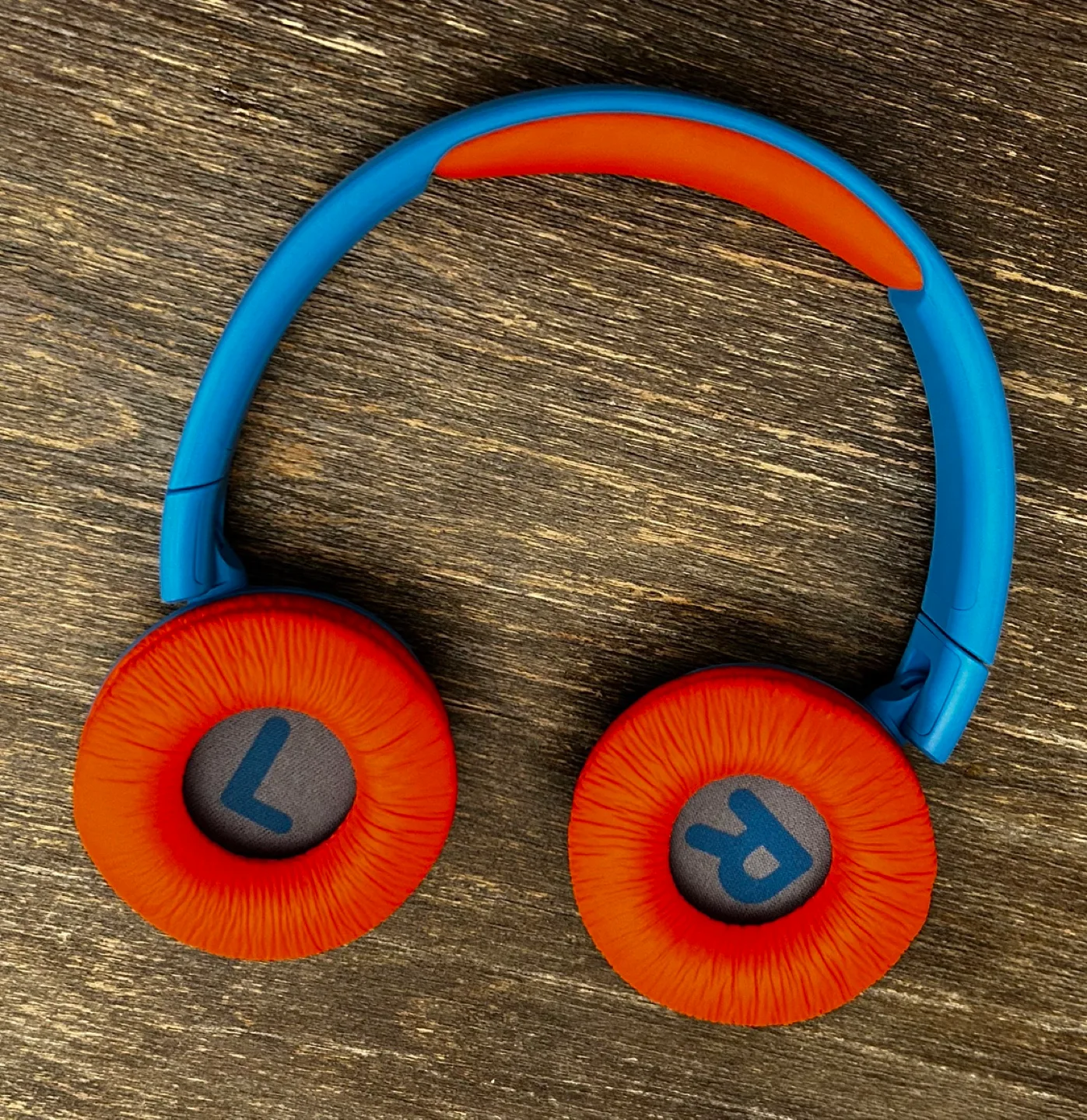 JBL JR310BT Kids Wireless Headphones Blue/Orange thumbnail