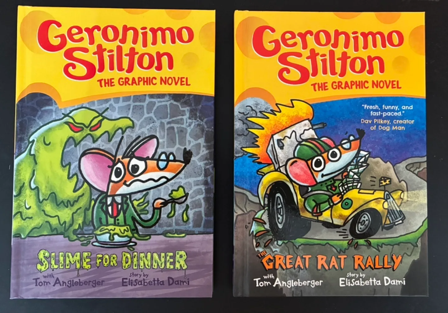 Geronimo Stilton Hardcover Graphic Novels - Brand New thumbnail