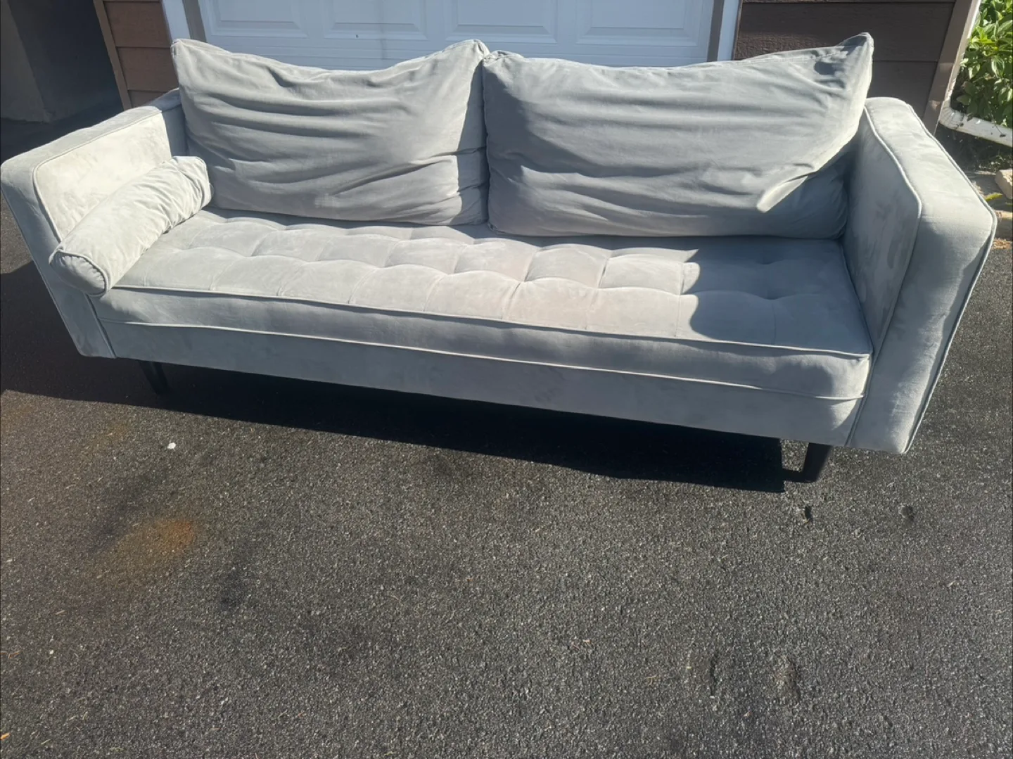 Grey Sofa - 85 inches long image indicator(3)