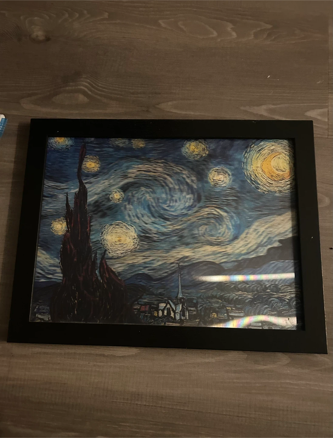 Framed Starry Night 3D Print