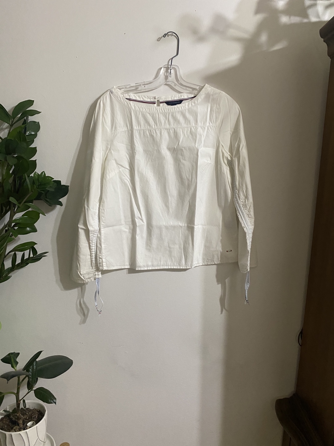 Tommy Hilfiger White Blouse - Size S