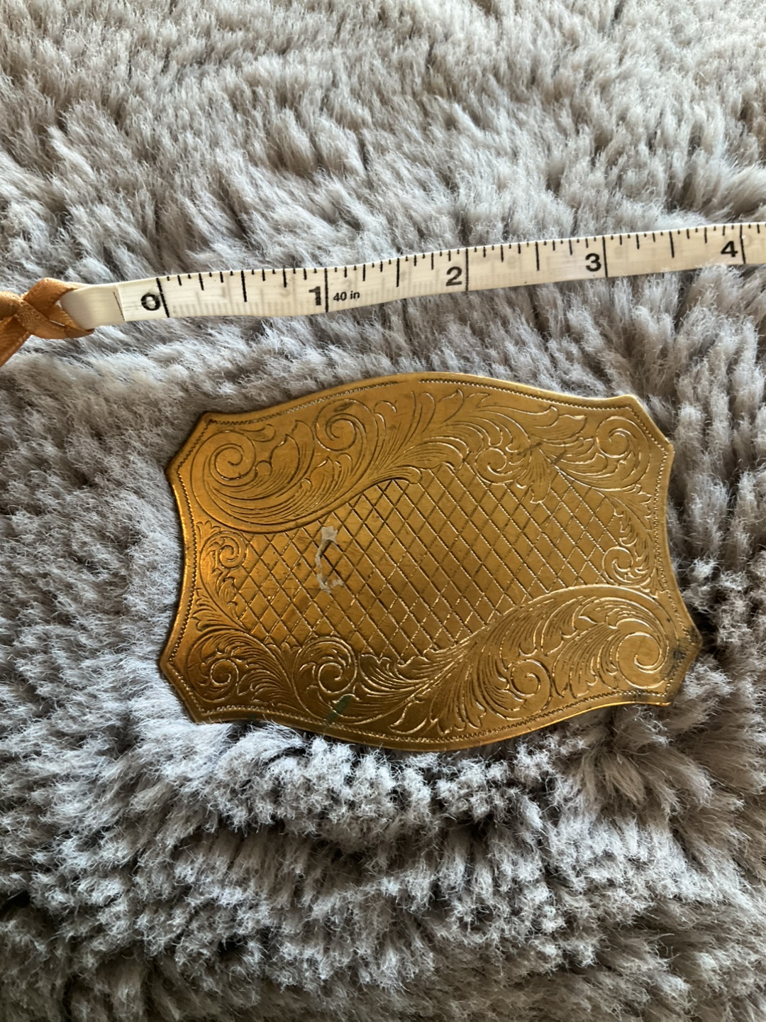 Vintage Ornate Belt Buckle - photo 3