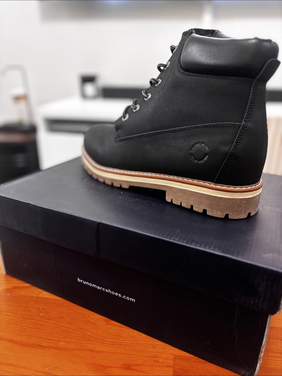Bruno Marc Black Boots - Size 12 - photo 4