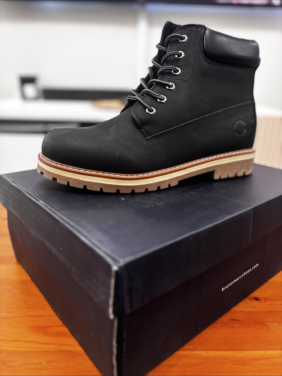 Bruno Marc Black Boots - Size 12 - photo 3