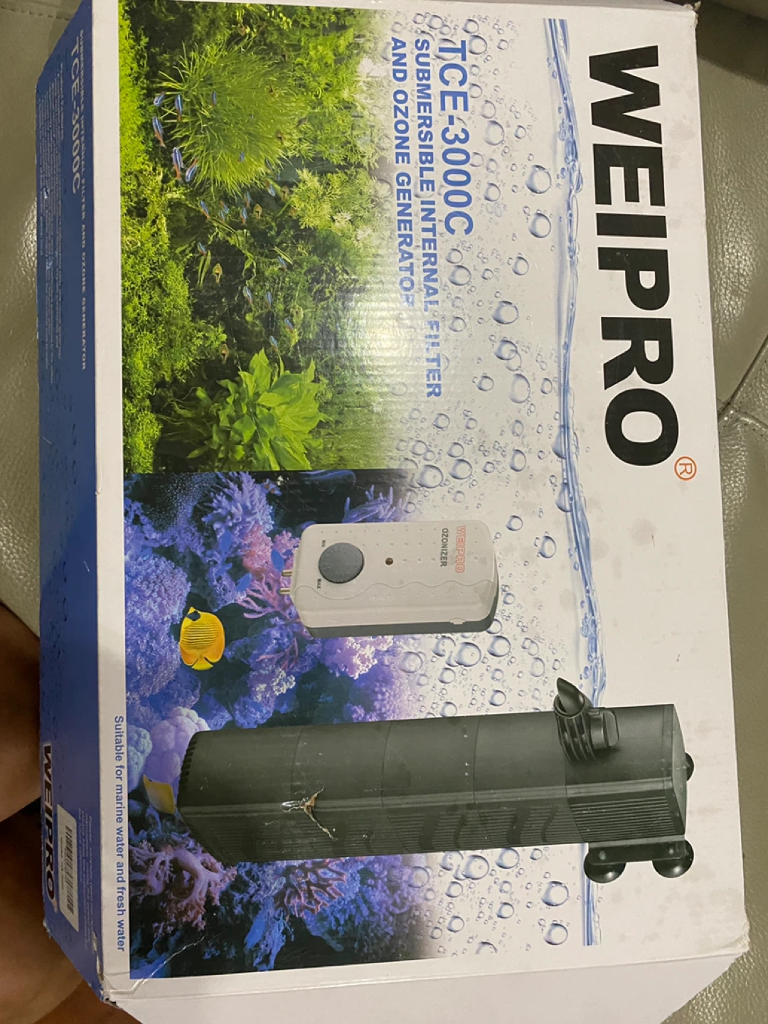 WEIPRO TCE-3000C Submersible Internal Filter