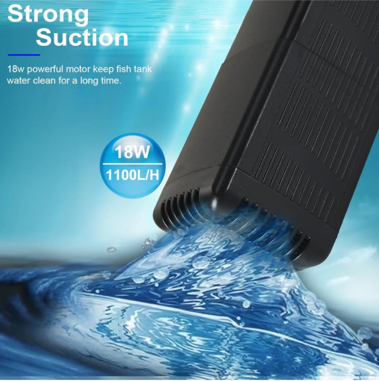 WEIPRO TCE-3000C Submersible Internal Filter image indicator(7)