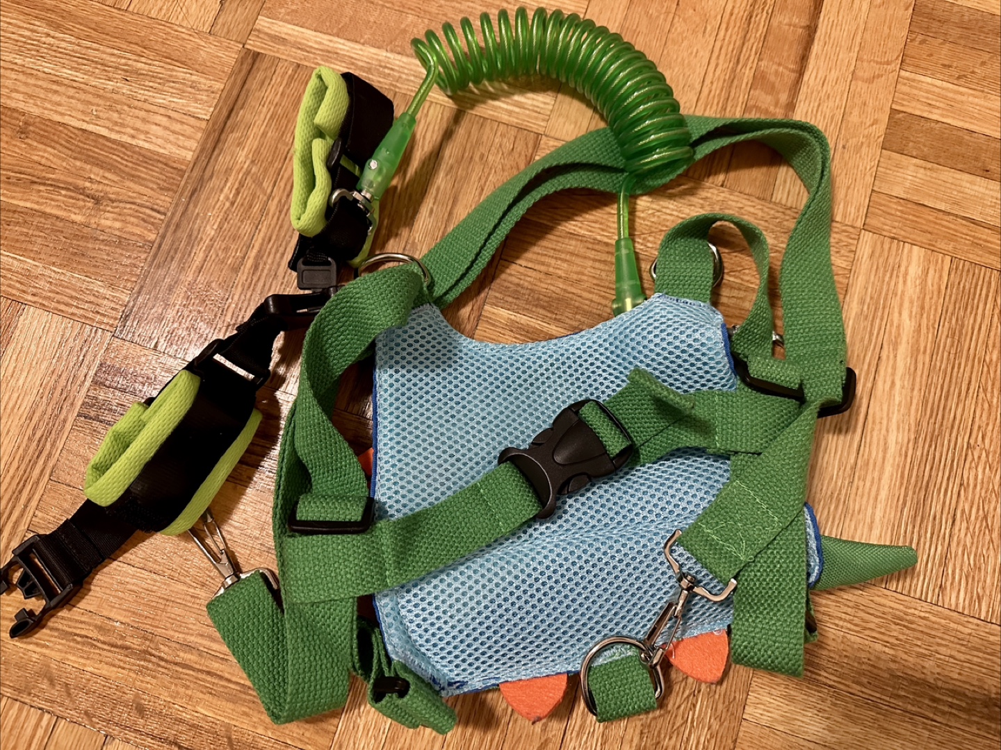 Dinosaur Anti Lost Backpack with Leash - photo 4