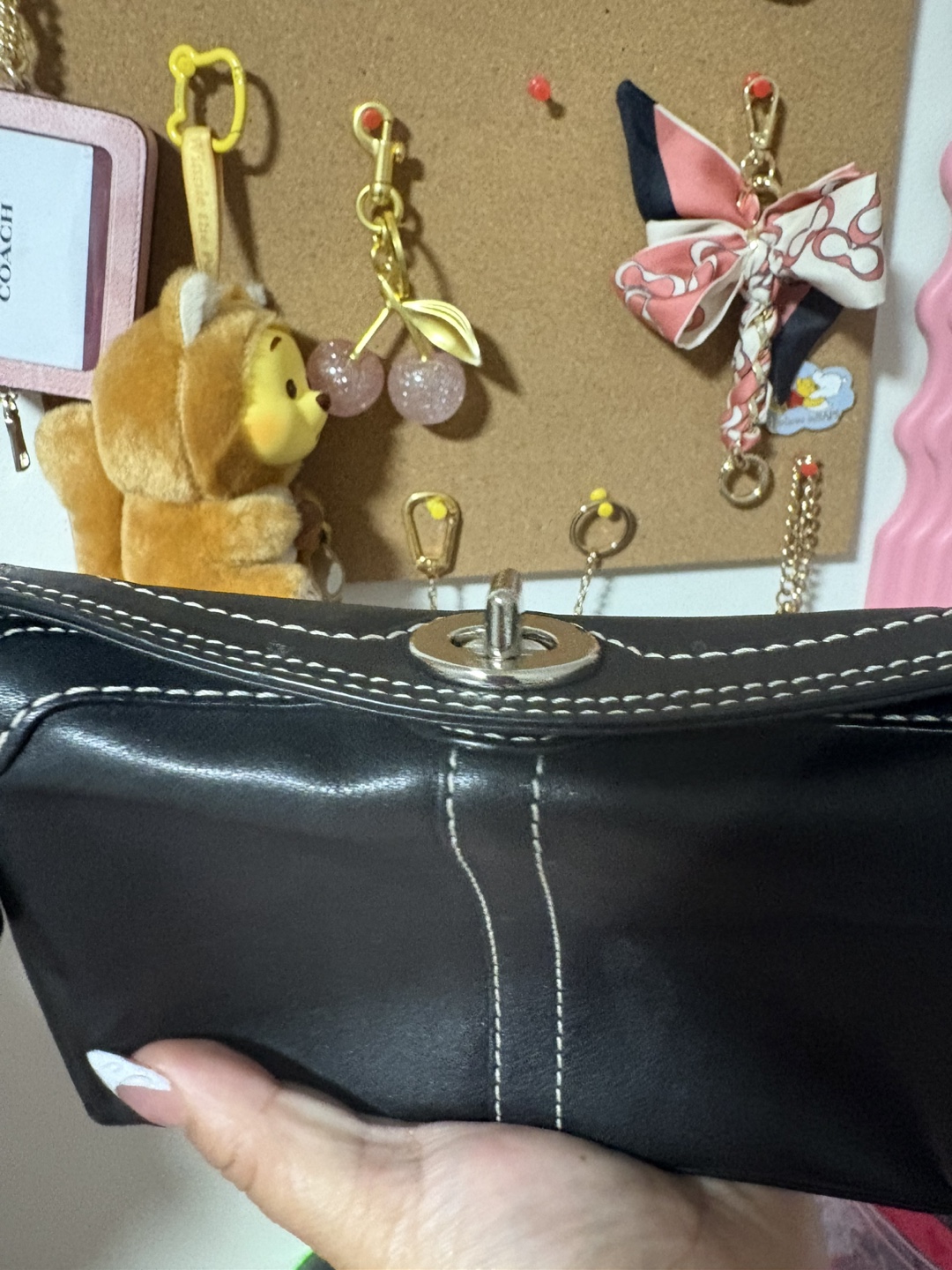 Coach Turnlock Wristlet - photo 2