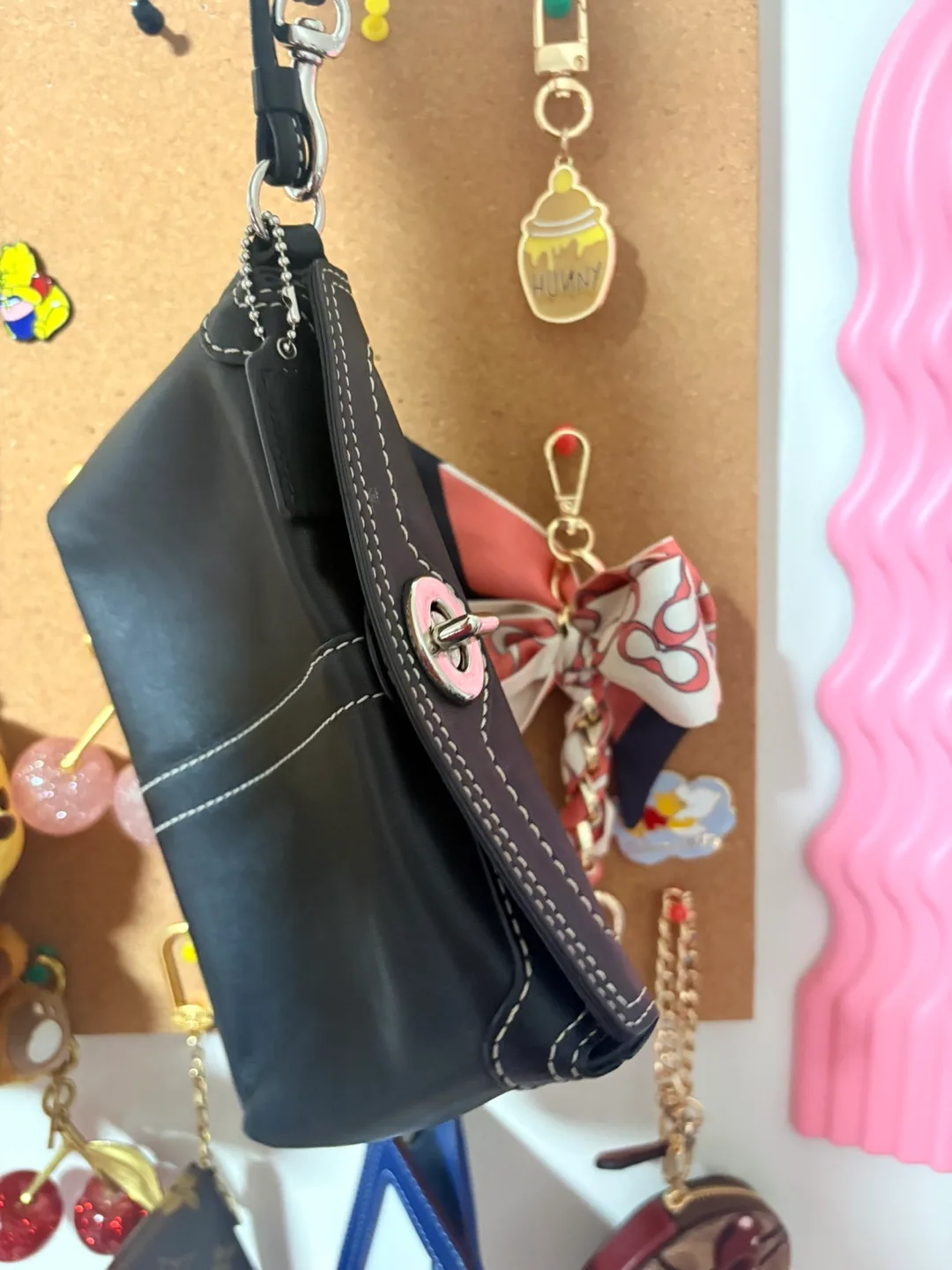 Coach Turnlock Wristlet