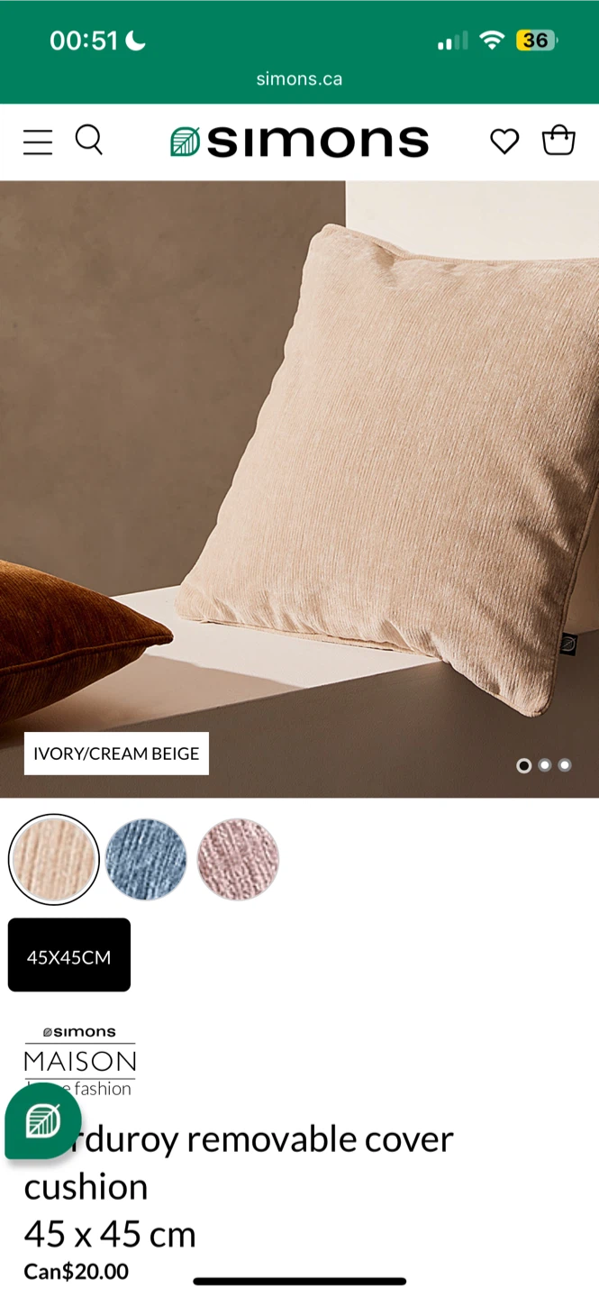 SIMONS Cushions / Throw Pillows - photo 2