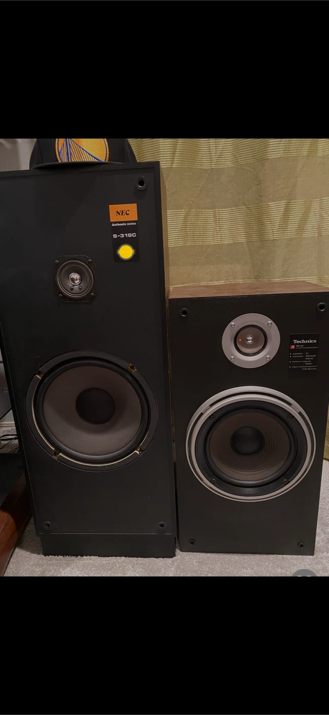 NEC S-319C & S-427C and Technics SB-L31 Speakers | Karrot