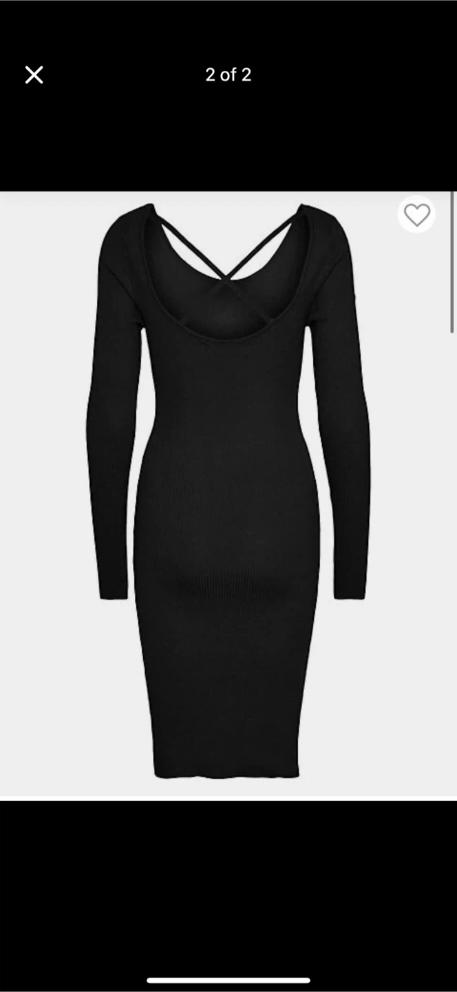 Vero Moda U neck black dress - size M - half price! - photo 2
