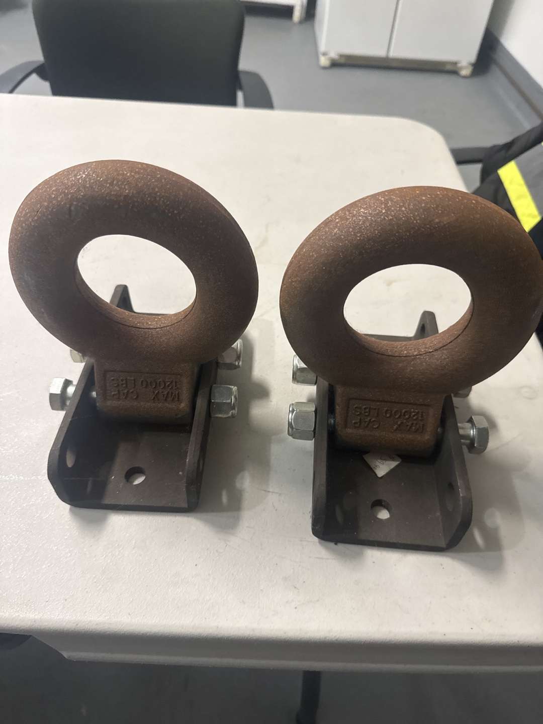 Pair of 12000 LBS Capacity Tow Rings