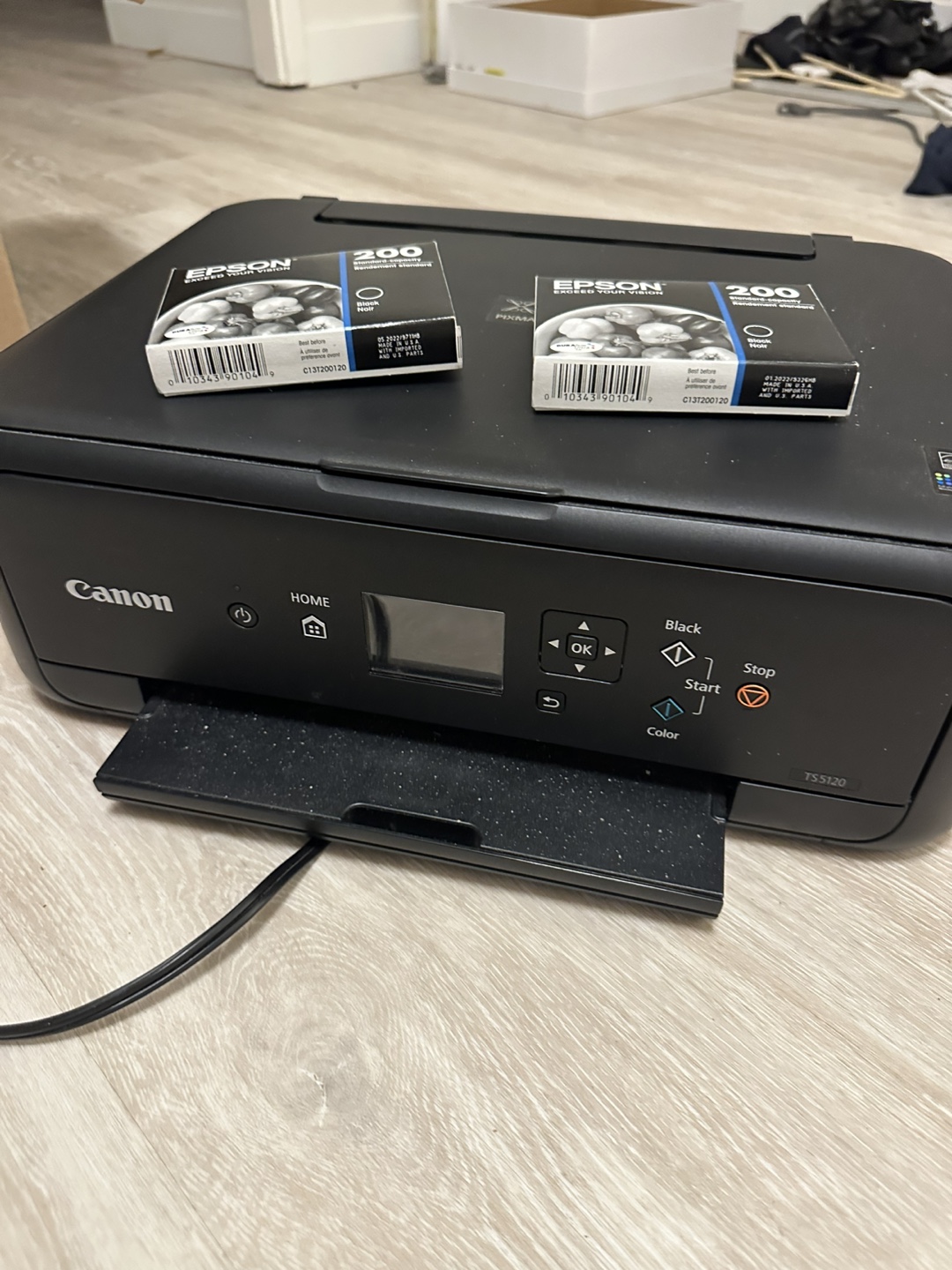 Canon TS5120 Printer with Epson Ink - photo 2