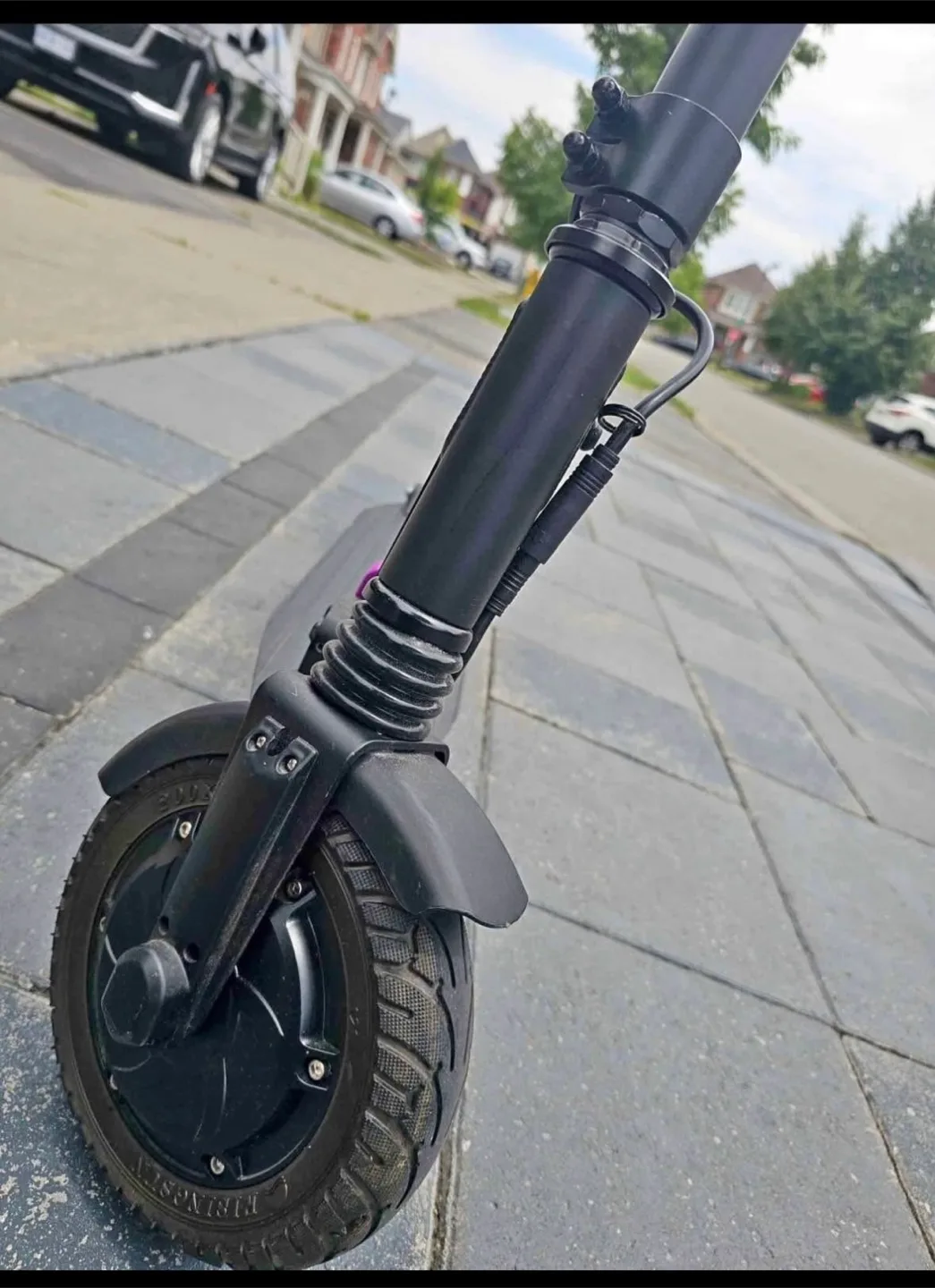 Evercross Electric Scooter with Bag image indicator(6)